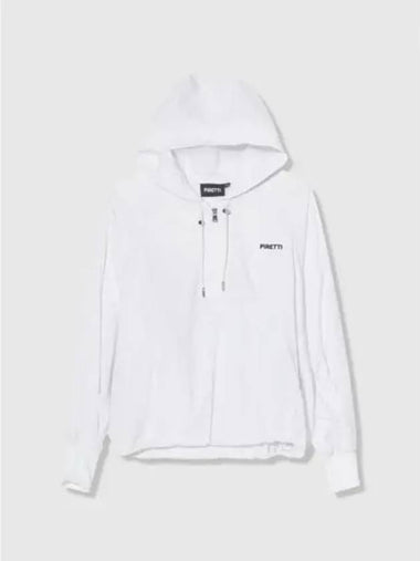 Savona Hooded Anorak W White - PIRETTI - BALAAN 1