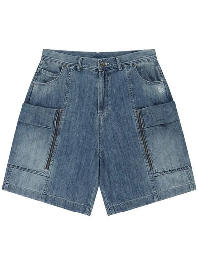 Heritage Denim Bermuda Shorts Blue - OFFGRID - BALAAN 2