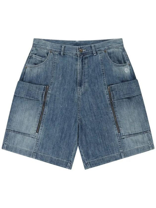 OG Heritage Denim Bermuda Pants Blue - OFFGRID - BALAAN 1