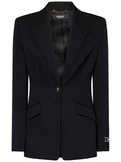 Suit Jacket 10090951A046491B000 Black - VERSACE - BALAAN 2