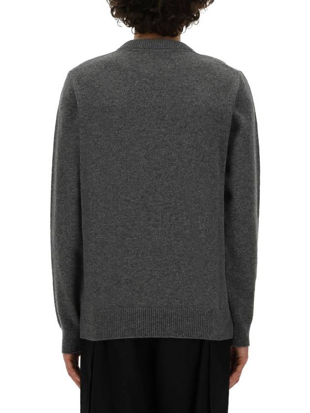 V-neck wool blend sweater J22GP0208J14711 - JIL SANDER - BALAAN 4