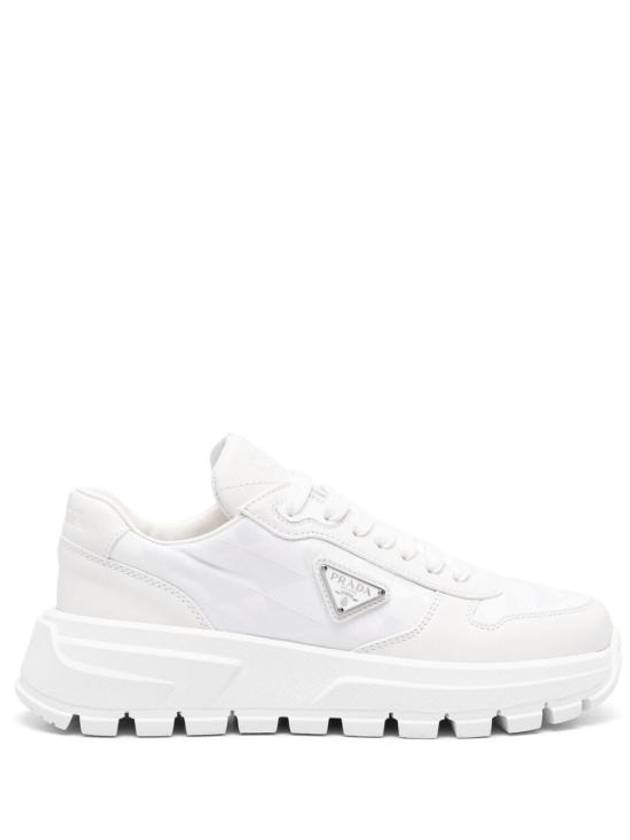 Prax 01 Low Top Sneakers White - PRADA - BALAAN 1