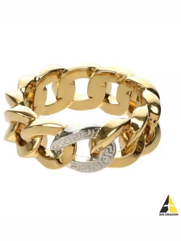 Medusa Chain Ring Gold - VERSACE - BALAAN 2