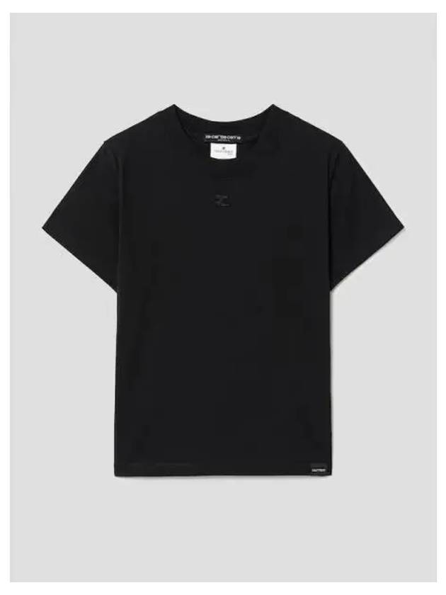 Women s Ac Straignt Dry Jersey T shirt Black Domestic Product GM0023111677596 - COURREGES - BALAAN 1