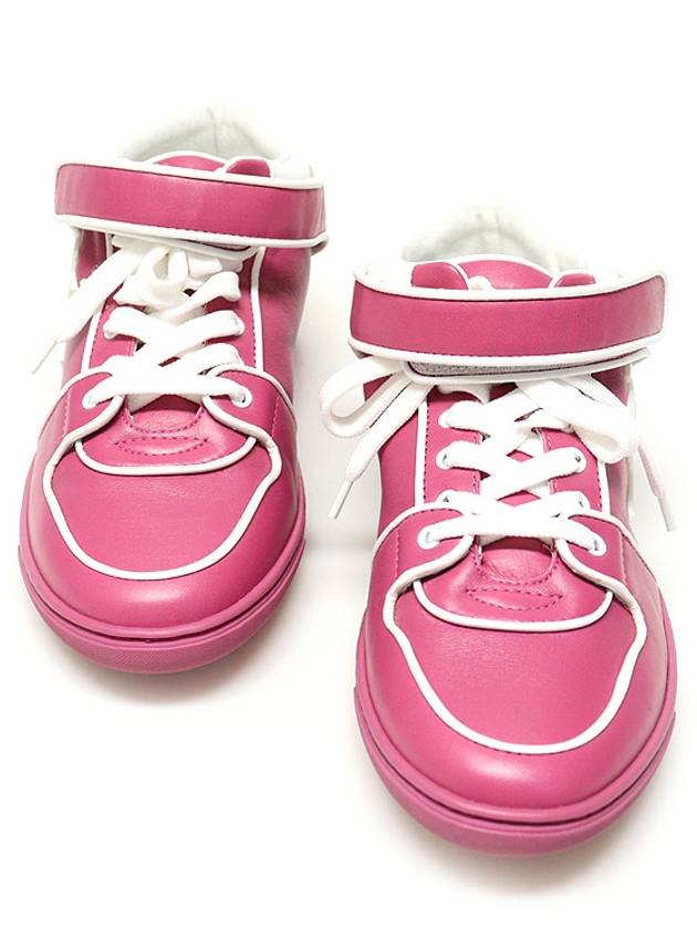 Louis Vuitton 814226 Pink Leather ACAPULCO Women s Sneakers 35 - LOUIS VUITTON - BALAAN 1