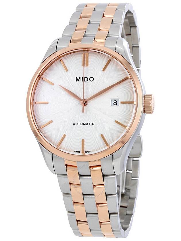 Mido Belluna II Automatic Silver Dial Men's Watch M024.407.22.031.00 - MIDO - BALAAN 1