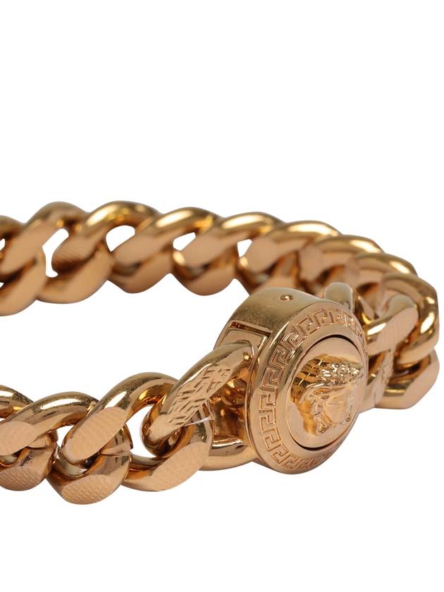 Medusa Chain Bracelet Gold - VERSACE - BALAAN 3