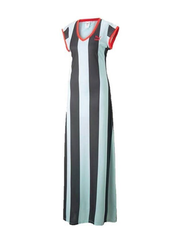 x Dua Lipa striped long dress - PUMA - BALAAN 1