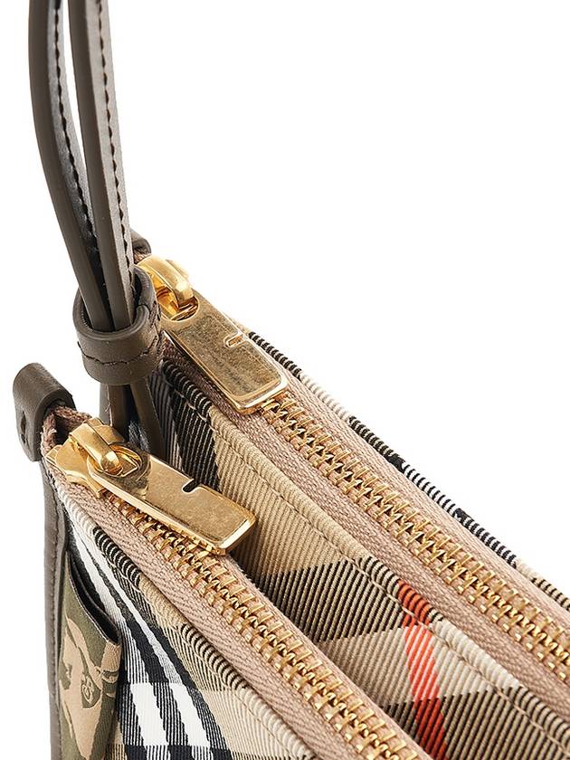 Check Cross Bag Beige - BURBERRY - BALAAN 8