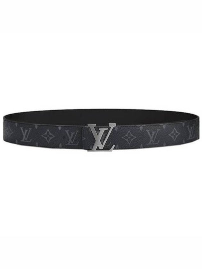 LV Initiales 40MM Reversible Leather Belt Black - LOUIS VUITTON - BALAAN 2