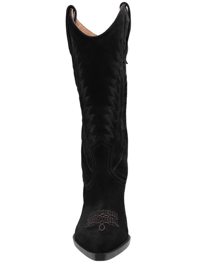 Paris Texas ‘Rosario’ Heeled Cowboy Boots, Women's, Black - PARIS TEXAS - BALAAN 6