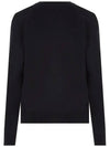 Women's Dressed Fox Patch Adjusted Sweatshirt Black - MAISON KITSUNE - BALAAN 3