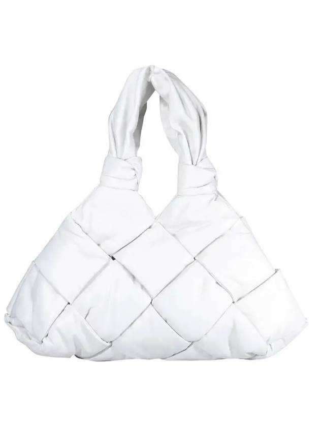 Padded Rock Shoulder Bag White - BOTTEGA VENETA - BALAAN 1