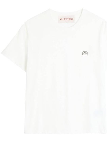 Valentino Garavani T-shirts and Polos White - VALENTINO - BALAAN 1