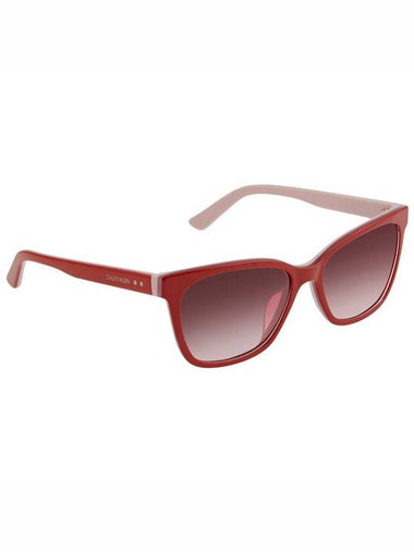 Red Cat Eye Women's Sunglasses - CALVIN KLEIN - BALAAN 1