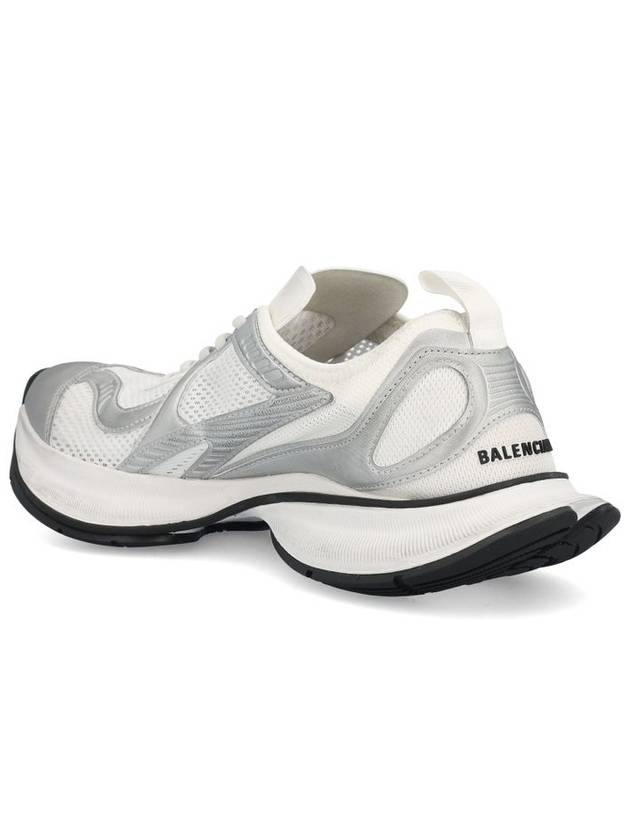 Circuit Low Top Sneakers White Silver - BALENCIAGA - BALAAN 4