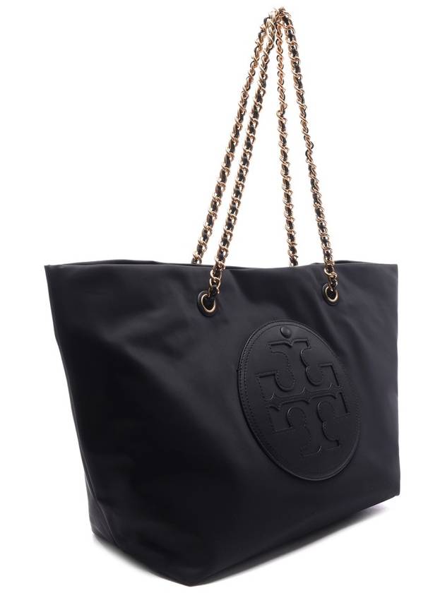 Ella Chain Tote Bag Black - TORY BURCH - BALAAN 4