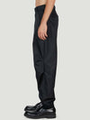 Triangle Logo Re-Nylon Jogger Track Pants Black - PRADA - BALAAN 3