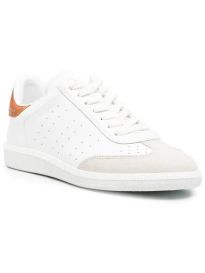 Bryce Low Top Sneakers White Brown - ISABEL MARANT - BALAAN 2