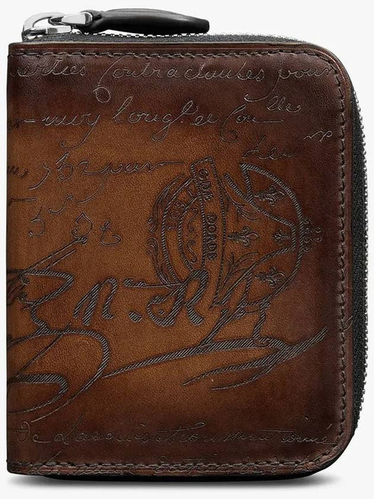 Wappa leather zipper coin purse - BERLUTI - BALAAN 1