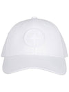 6 Panel Ball Cap White - STONE ISLAND - BALAAN 3