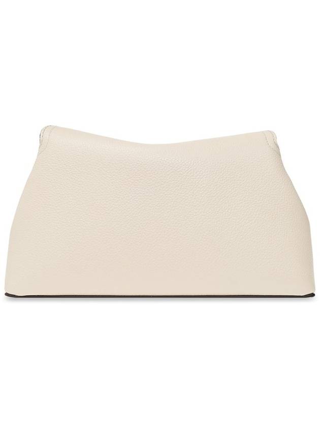 T Rock Grain Clutch Bag Milk - TOTEME - BALAAN 4