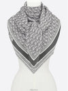 D Oblique Scarf Grey - DIOR - BALAAN 2