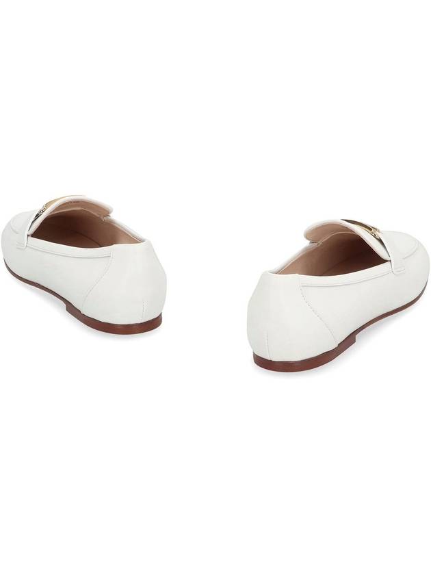 T Timeless Leather Loafers White - TOD'S - BALAAN 5