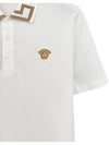 23SS Greca Collar Short Sleeve TShirt A87402 - VERSACE - BALAAN 3