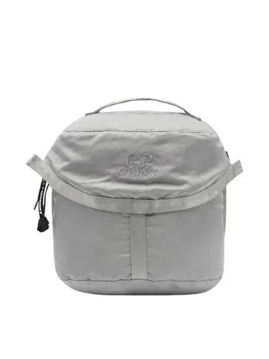 Men's B Nylon Cross Bag Grey - CP COMPANY - BALAAN 1