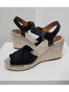 Apgujeong 24SS ankle strap wedge sandals CHC24S995FU 001 - CHLOE - BALAAN 7