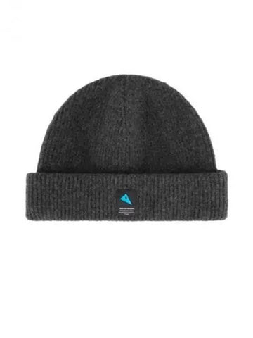 Runa Logo Patch Beanie Raven - KLATTERMUSEN - BALAAN 1