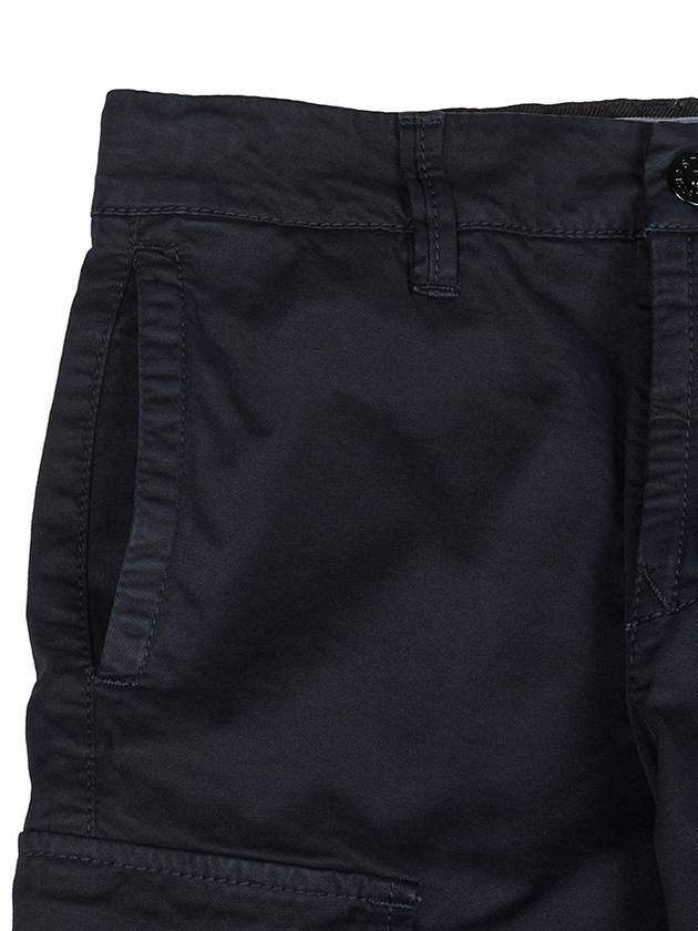 Kids Stone Island Straight Pants 811630115 V0120 NAVY - STONE ISLAND - BALAAN 6