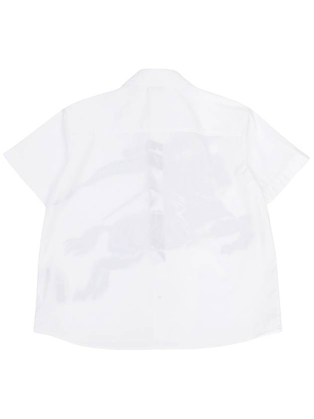 Kids Top 8073364 A1464 WHITE - BURBERRY - BALAAN 3