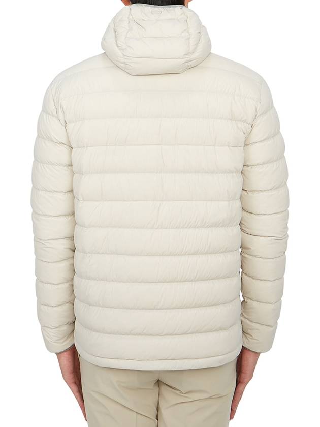 Down Hooded Padding Ivory - HERNO - BALAAN 6