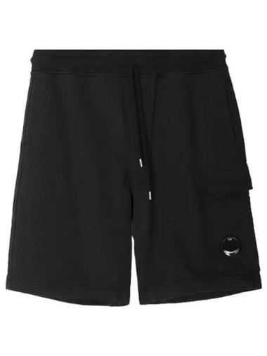 Cotton Diagonal Fleece Cargo Shorts Short Pants - CP COMPANY - BALAAN 1