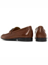 Men's Leather Loafers Brown - TOD'S - BALAAN.