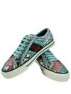 Tennis 1977 sparkling silver sequin sneakers 652622 - GUCCI - BALAAN 3