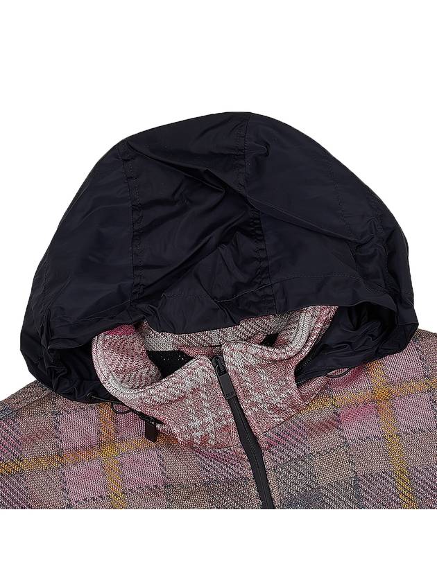 Check Hooded Jacket Pink - DIOR - BALAAN 10