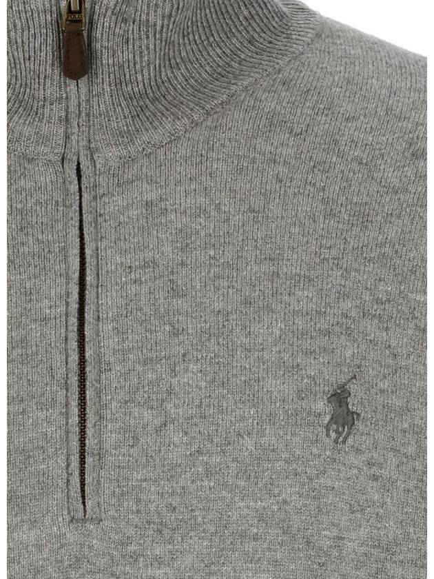 logo embroidered knit sweater - POLO RALPH LAUREN - BALAAN 4