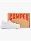 Runner Up Leather Low Top Sneakers White - CAMPER - BALAAN 5