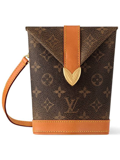 Envelope Monogram Pouch Bag Brown - LOUIS VUITTON - BALAAN 2