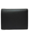 compact leather bifold wallet black - FENDI - BALAAN 4