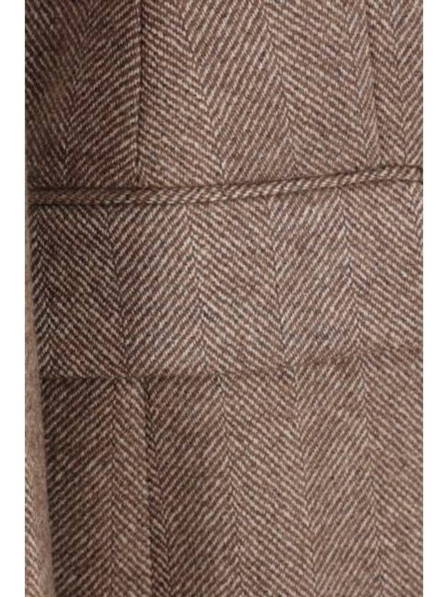 Brunello Cucinelli Brown Wool Blazer - BRUNELLO CUCINELLI - BALAAN 3