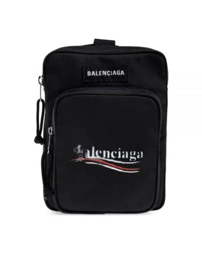 Explorer Crossbody Messenger Bag Black - BALENCIAGA - BALAAN 2