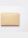 bifold card wallet beige color - ACNE STUDIOS - BALAAN 1