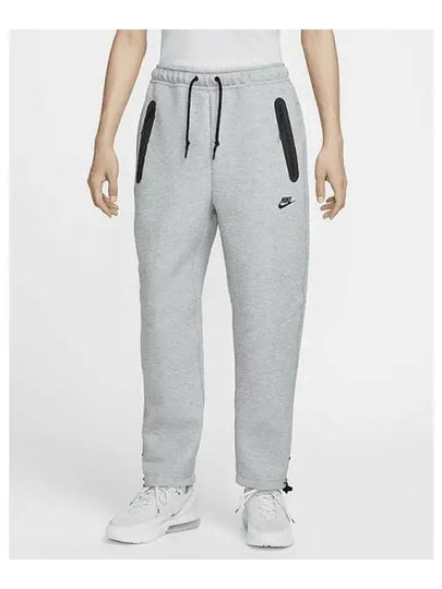 Tech Fleece Open Hem Track Pants Grey - NIKE - BALAAN 2