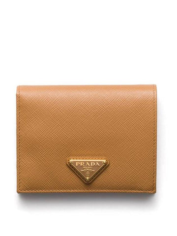 Prada Small Saffiano Leather Wallet - PRADA - BALAAN 1