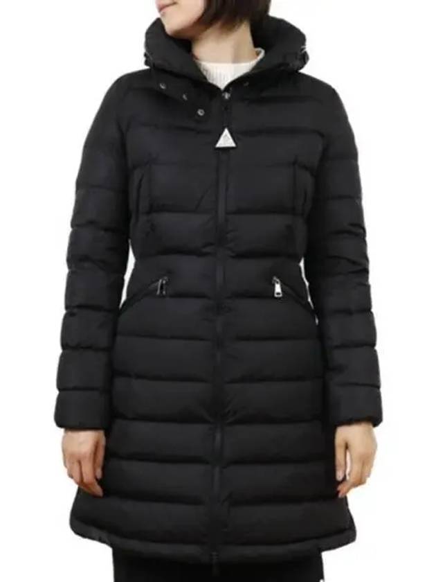 1C50900 54155 999 FLAMMETTE long padding black women s TLS 271843 - MONCLER - BALAAN 1