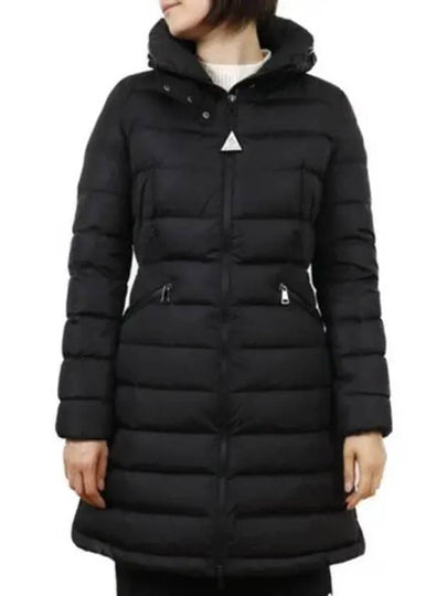 Women's Flammette Long Down Padding Black - MONCLER - BALAAN 2